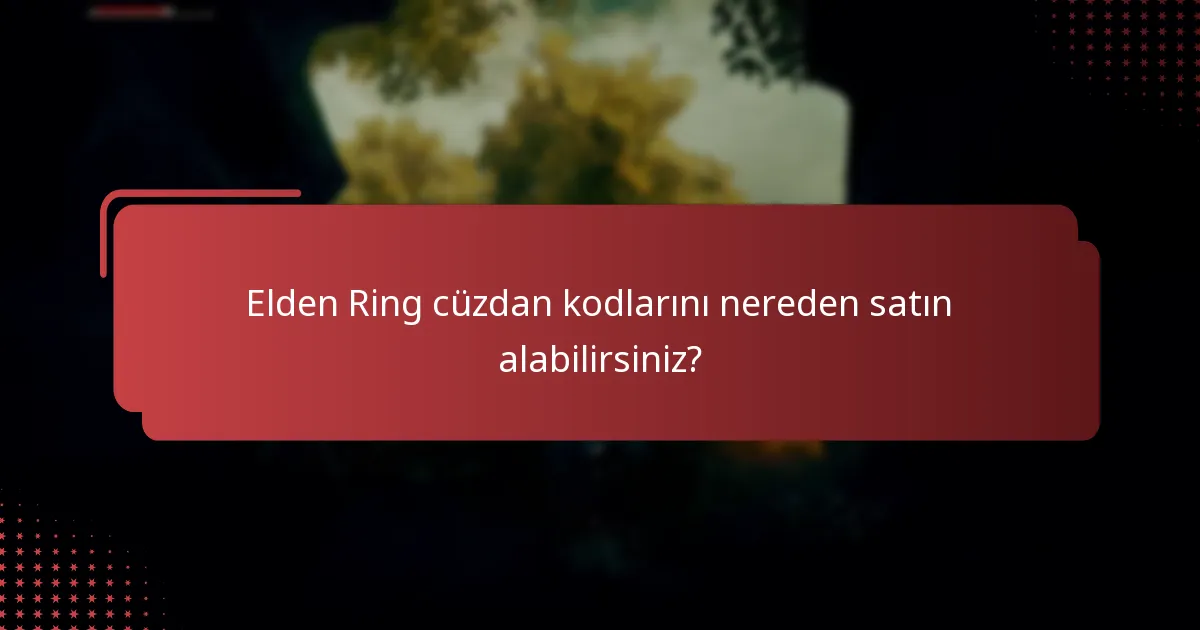 Elden Ring cüzdan kodlarının kullanım sınırları nelerdir?
