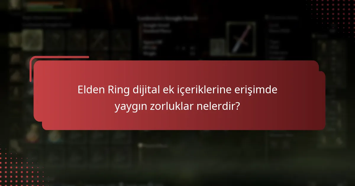 PlayStation’da Elden Ring için hangi dijital ek içerikler mevcut?