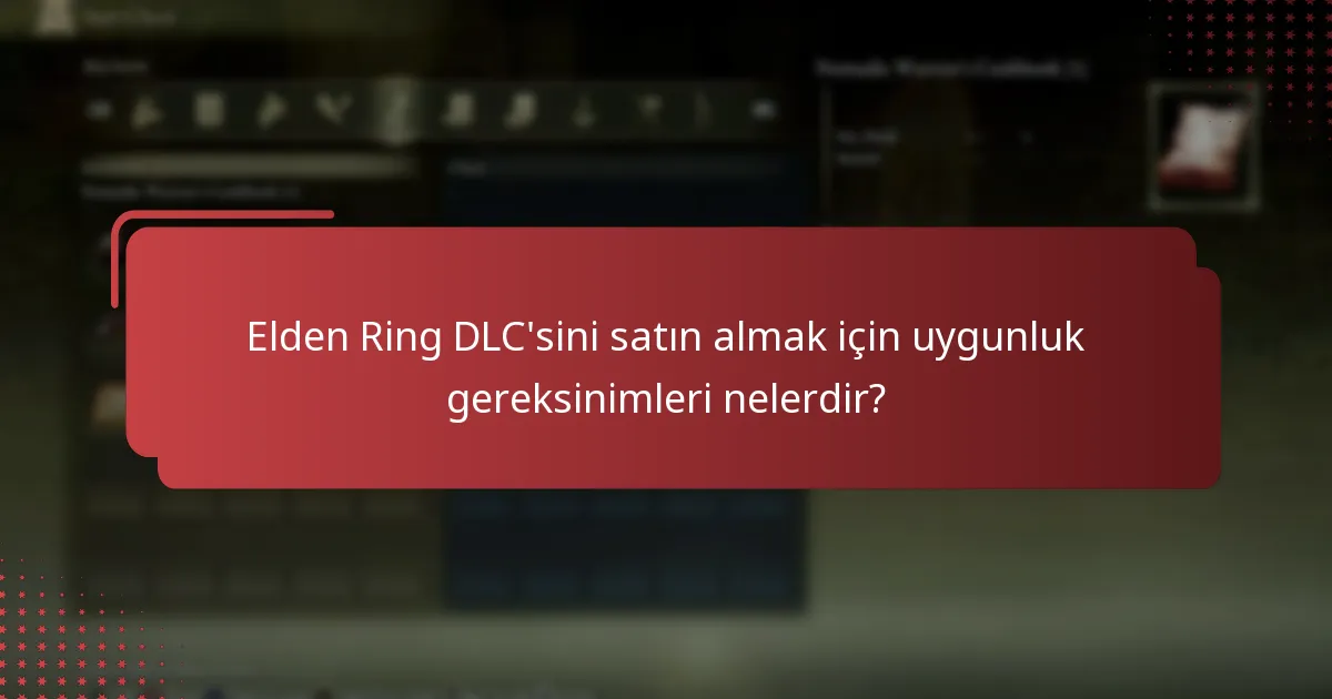 Elden Ring DLC satın alma sürecinde yaygın sorunlar nelerdir?