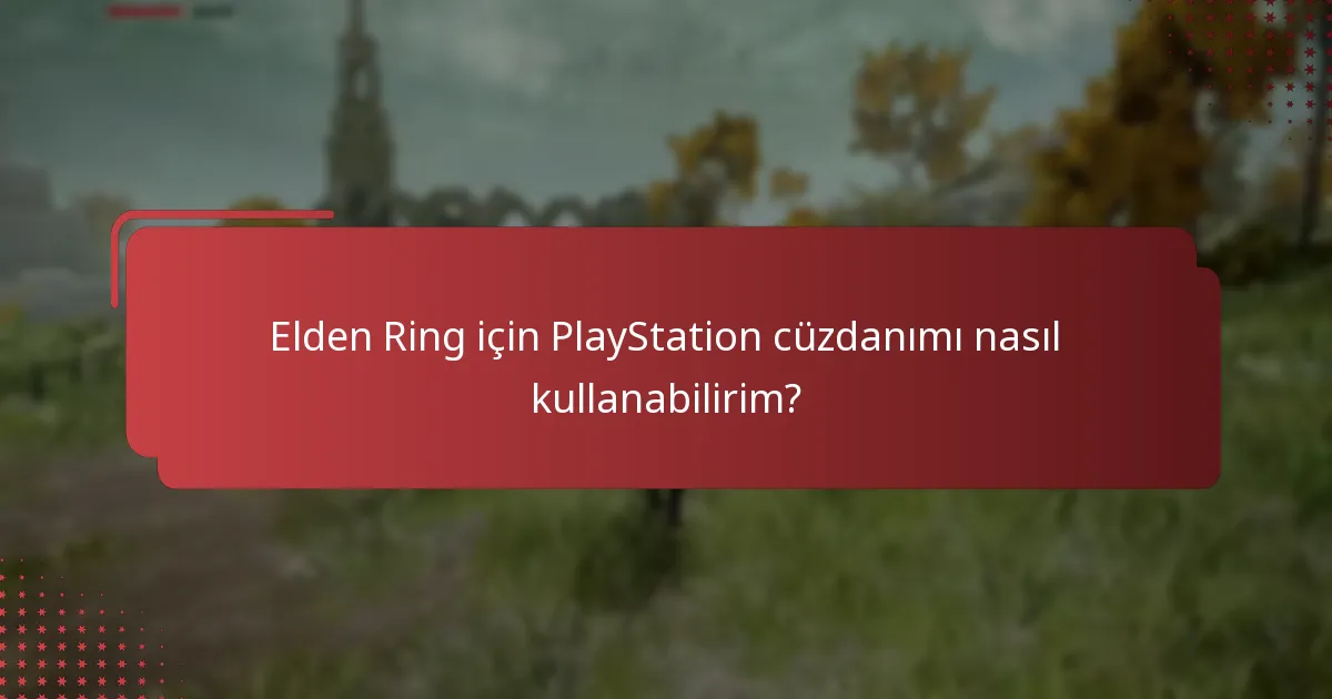 Elden Ring için cüzdan kullanımına alternatifler nelerdir?